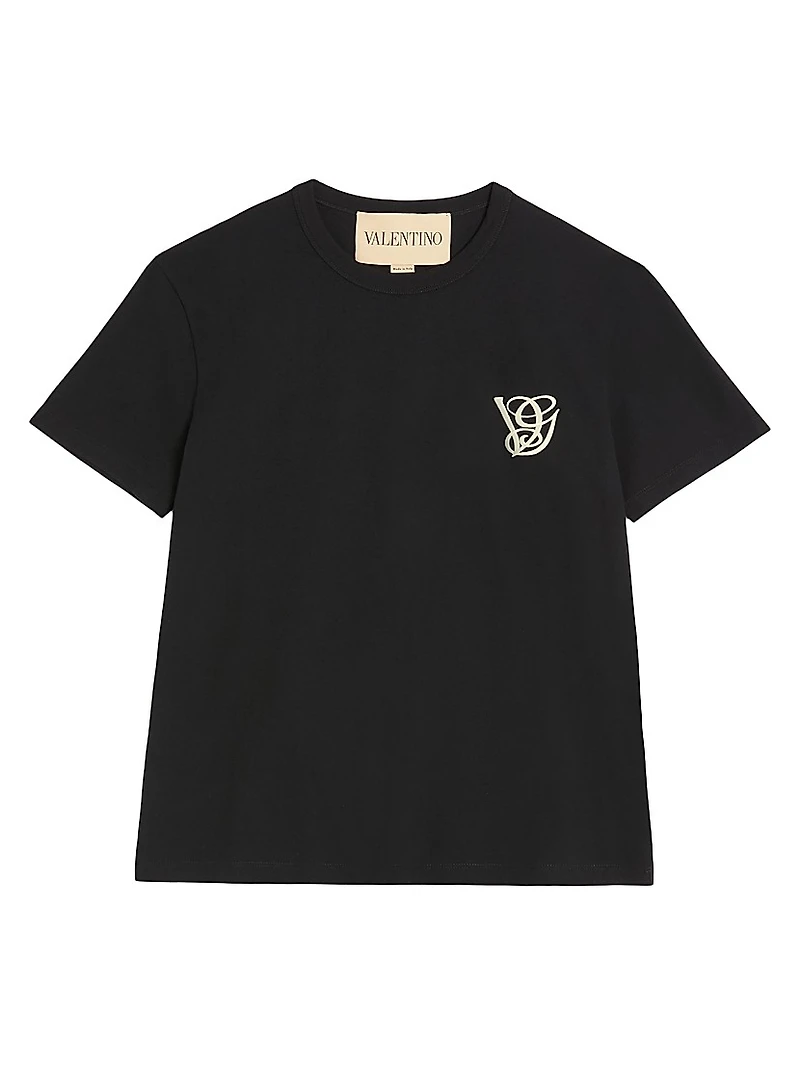 Cotton T-Shirt with VG Patch