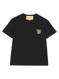 Cotton T-Shirt with VG Patch