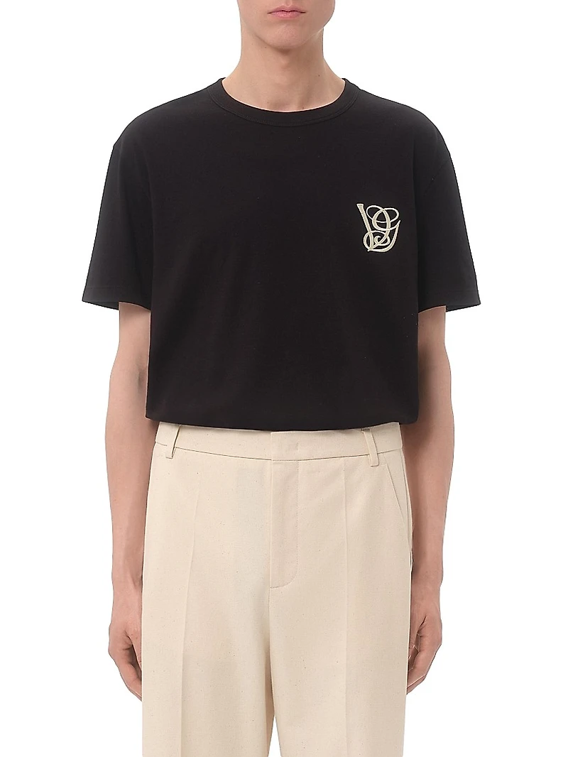Cotton T-Shirt with VG Patch
