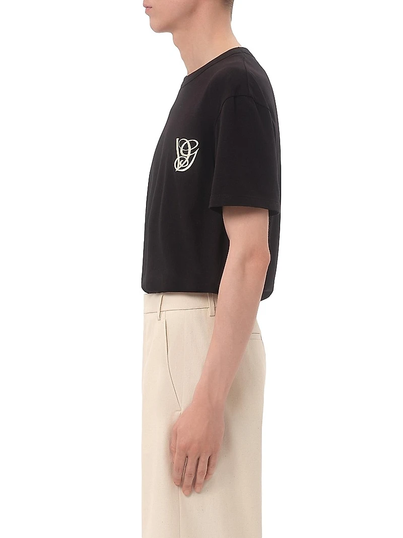 Cotton T-Shirt with VG Patch