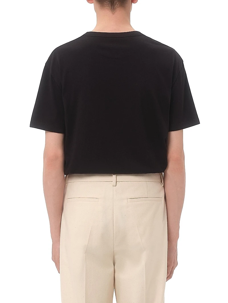 Cotton T-Shirt with VG Patch