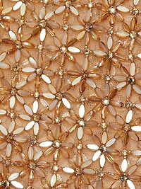 Embellished Tulle Day Minidress
