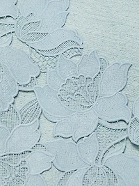 Mixed-Media Sleeveless Midi-Dress