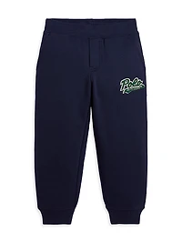 Little Boy's & Logo Fleece Joggers