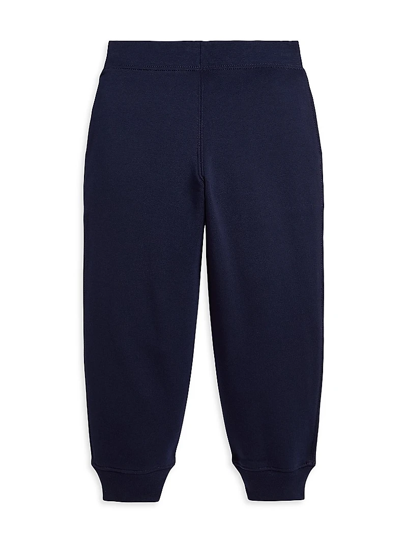 Little Boy's & Logo Fleece Joggers