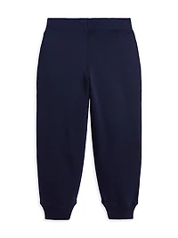 Little Boy's & Logo Fleece Joggers