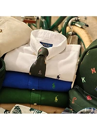 Little Boy's & Featherweight Cotton Mesh Shirt