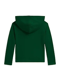 Little Boy's & Polo Bear Cotton Hoodie
