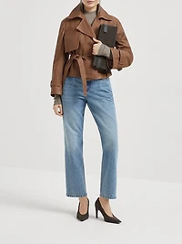 Sparkling Cashmere Lightweight Rib Cardigan