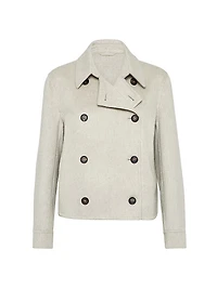 Hand Crafted Cropped Pea Coat