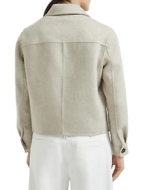 Hand Crafted Cropped Pea Coat