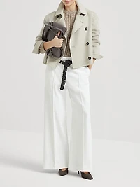 Hand Crafted Cropped Pea Coat