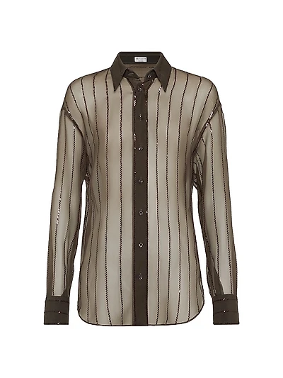 Crispy Silk Shirt