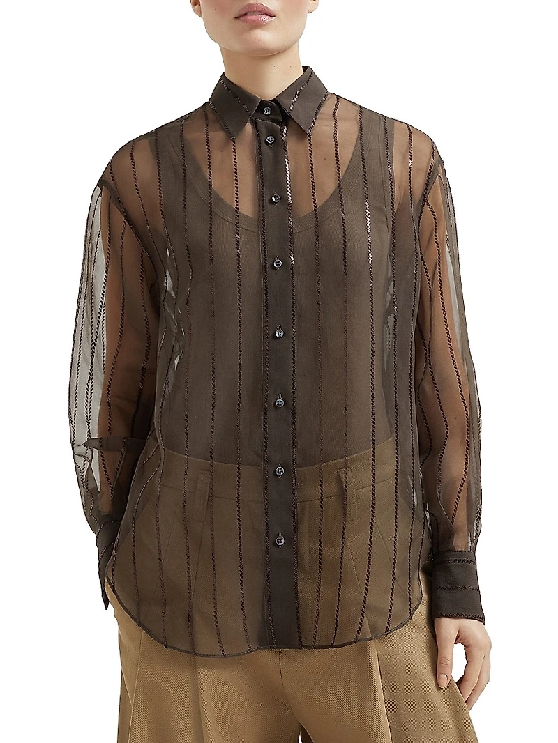 Crispy Silk Shirt