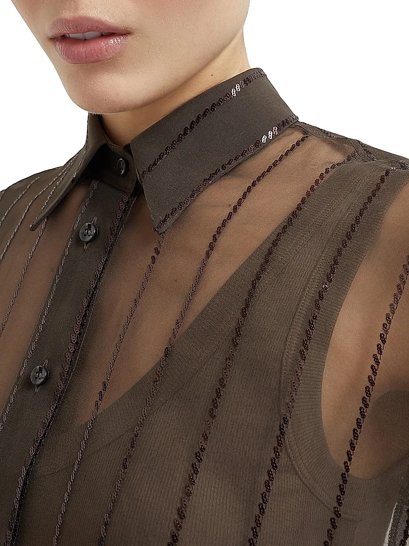 Crispy Silk Shirt