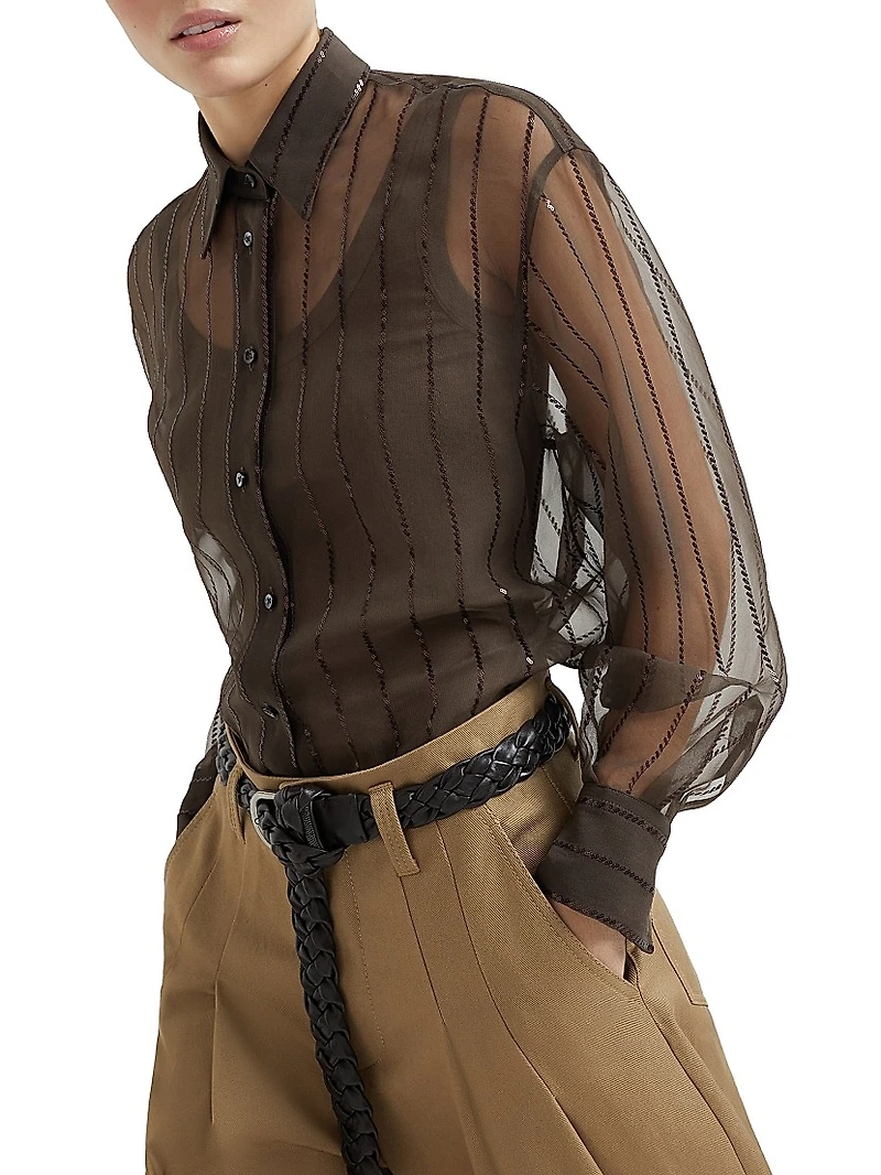 Crispy Silk Shirt