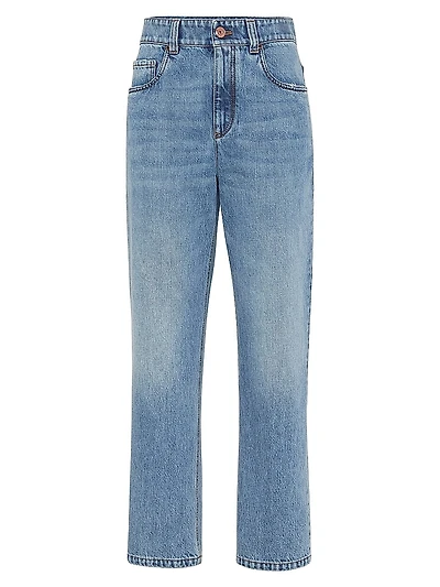 Authentic Denim Retro Five Pocket Trousers