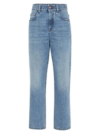 Authentic Denim Retro Five Pocket Trousers