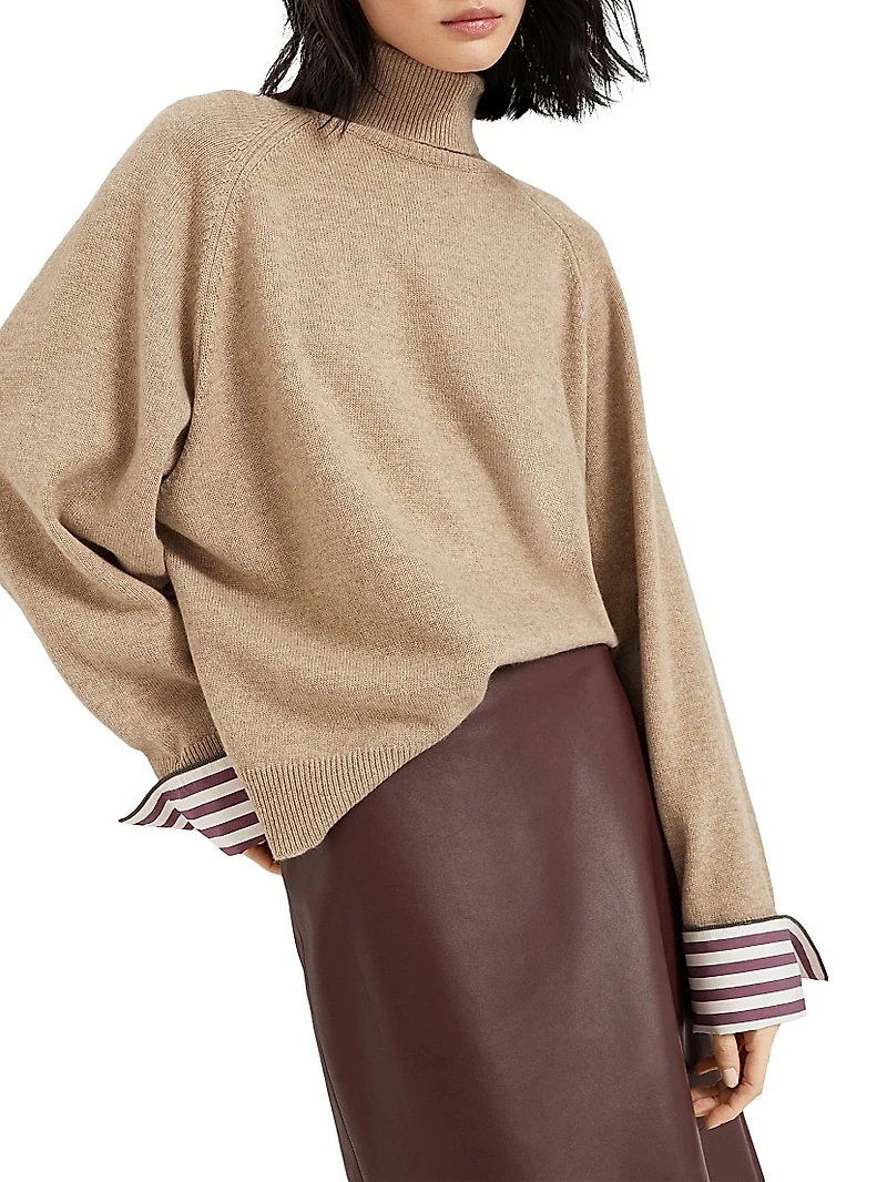Cashmere Turtleneck Sweater