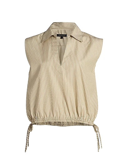 Fiona Striped Sleeveless Top