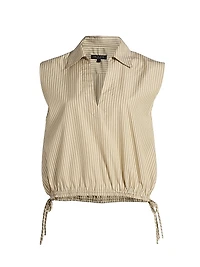 Fiona Striped Sleeveless Top