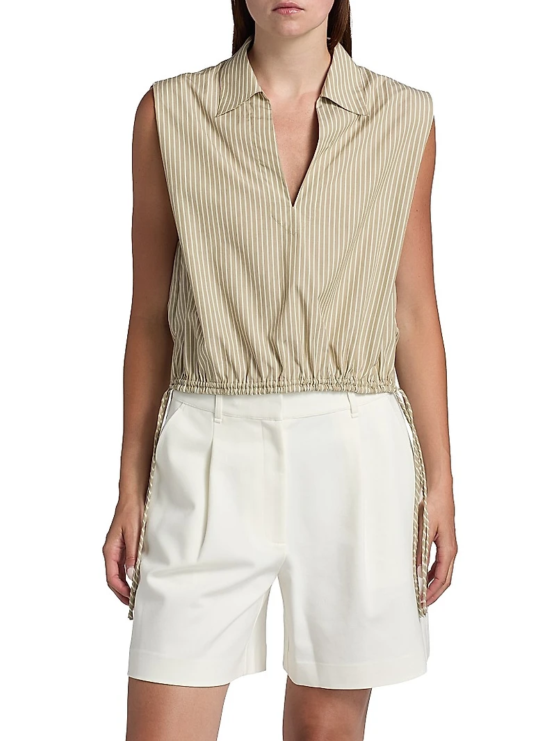 Fiona Striped Sleeveless Top