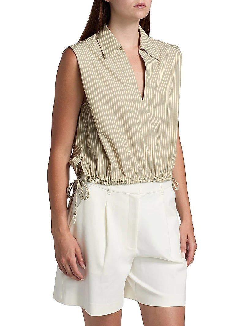 Fiona Striped Sleeveless Top