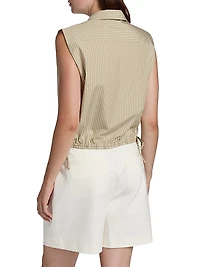 Fiona Striped Sleeveless Top