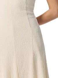 Lou V-Neck Midi-Dress