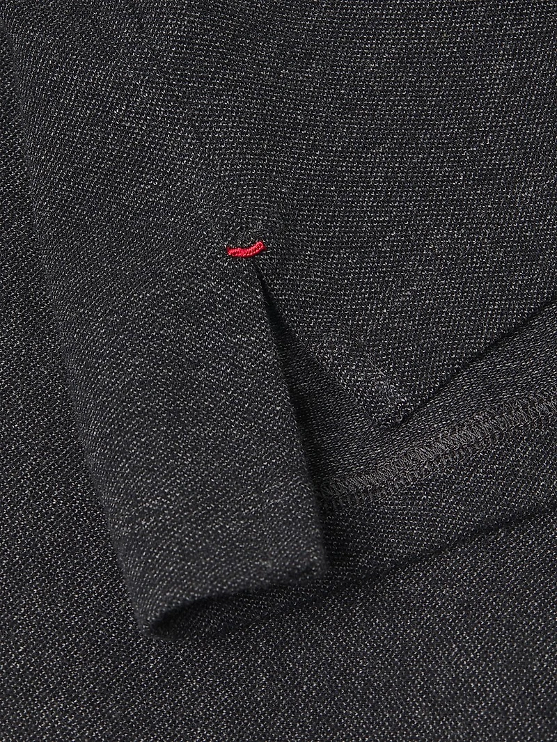 Classic Pique Long-Sleeve Polo Shirt