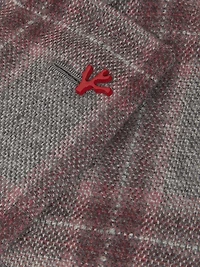 Windowpane Wool-Cashmere Jacket