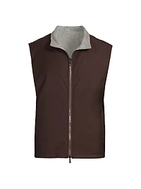 Reversible Wool-Blend Vest