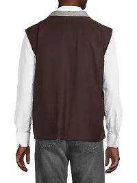 Reversible Wool-Blend Vest
