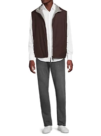 Reversible Wool-Blend Vest