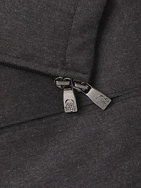 Water-Resistant Wool-Blend Shirt Jacket