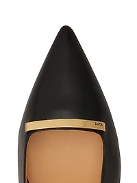 Cuoio 40MM Leather Slingback Pumps
