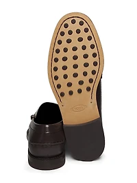 Iniez Pony Hair & Leather Loafers