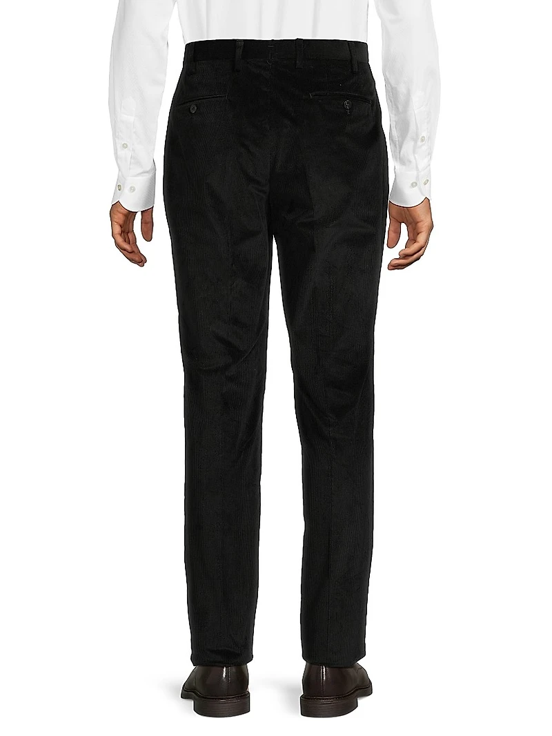 Dynamic Comfort Cotton-Blend Corduroy Pants