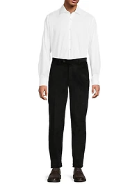 Dynamic Comfort Cotton-Blend Corduroy Pants
