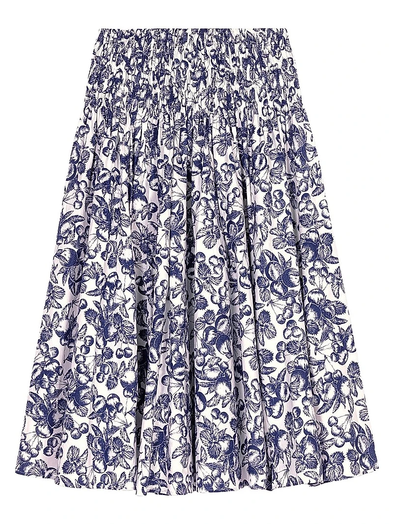 Printed Maxi Skirt