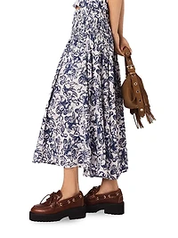 Printed Maxi Skirt