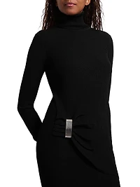 Lainey Turtleneck Body-Con Maxi Dress
