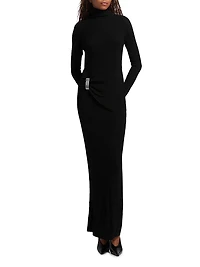 Lainey Turtleneck Body-Con Maxi Dress