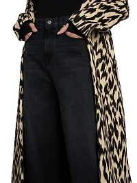 Callan Denim High-Rise Wide-Leg Jeans