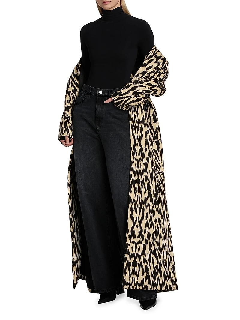 Callan Denim High-Rise Wide-Leg Jeans
