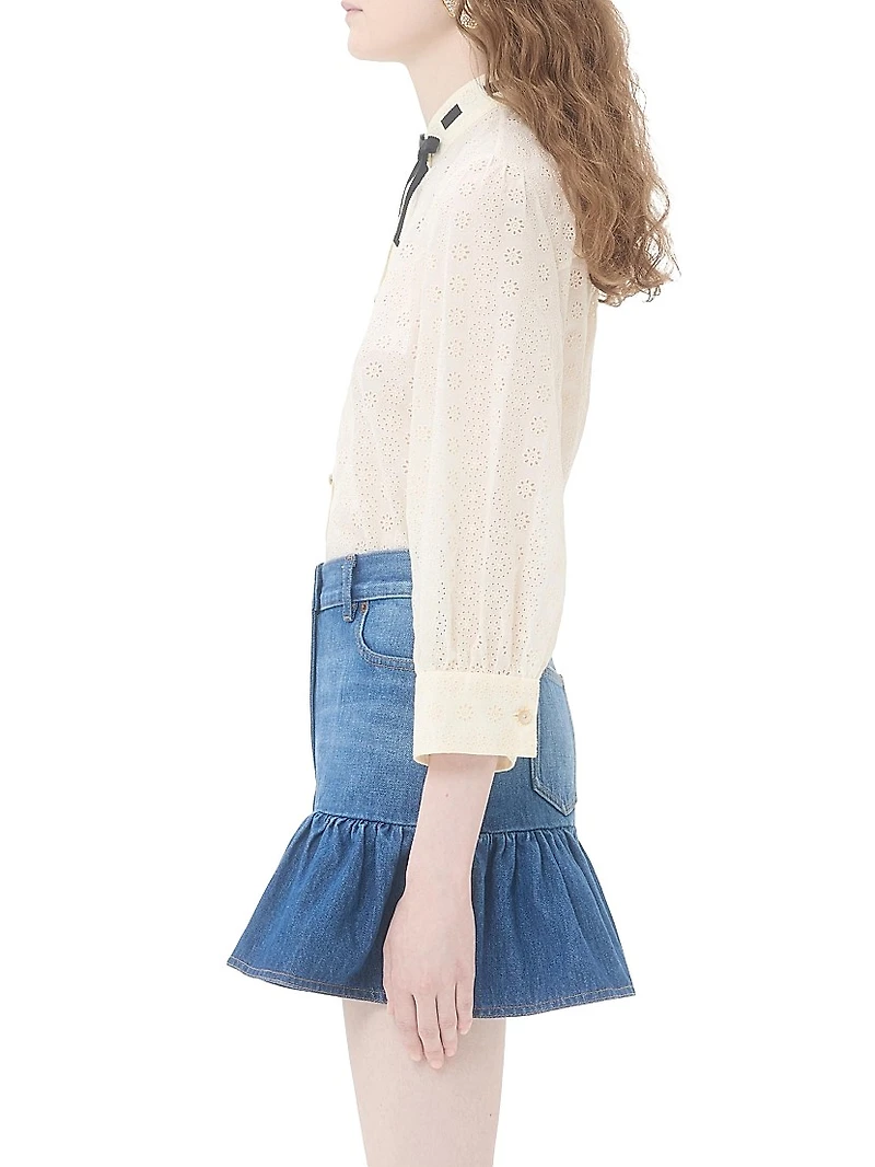 Daisy Sangallo Polka Dot Shirt