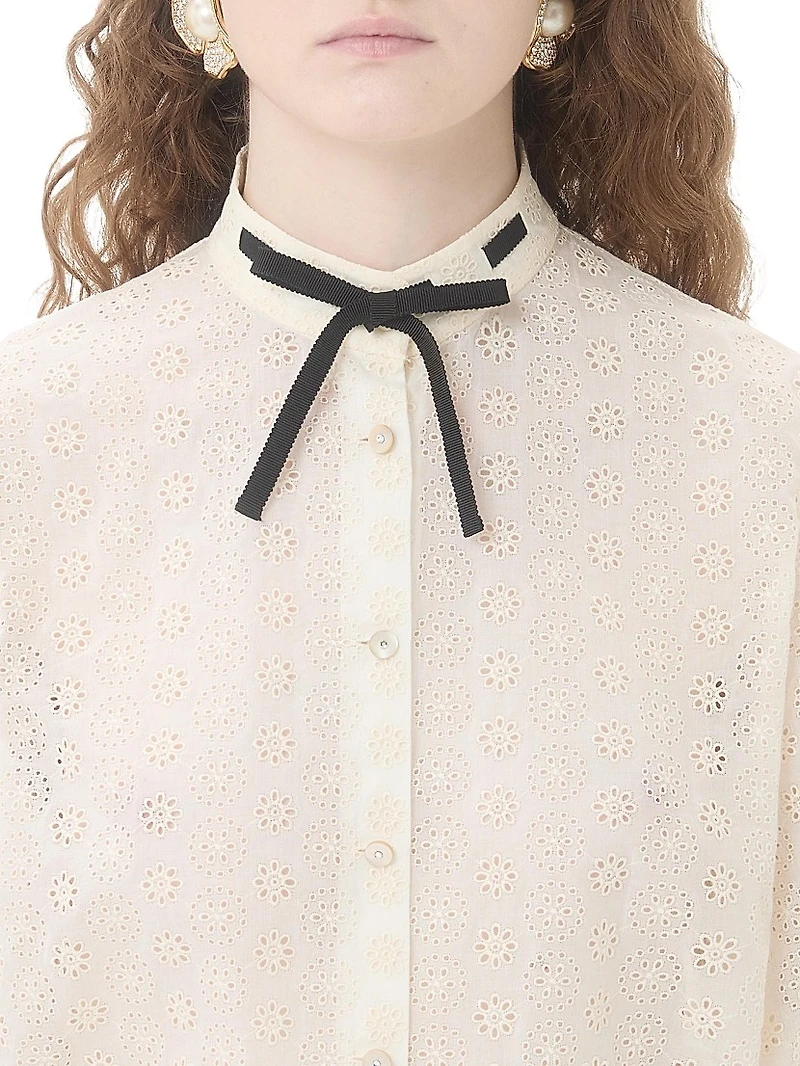 Daisy Sangallo Polka Dot Shirt