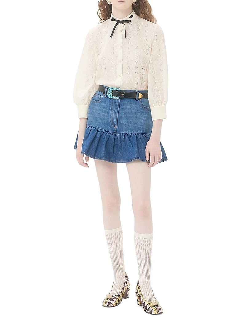 Daisy Sangallo Polka Dot Shirt