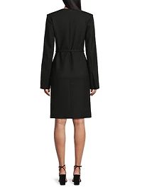 Kember Belted Knee-Length Dress