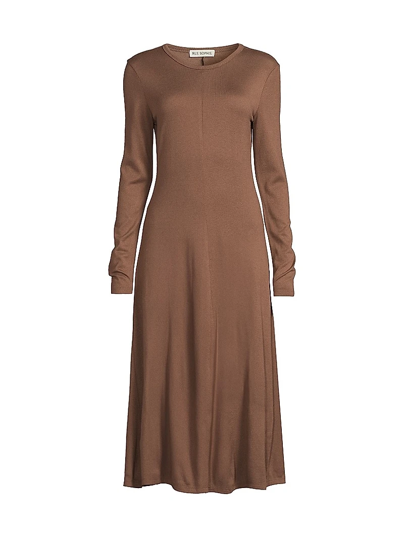 Rotha Knitted Midi-Dress